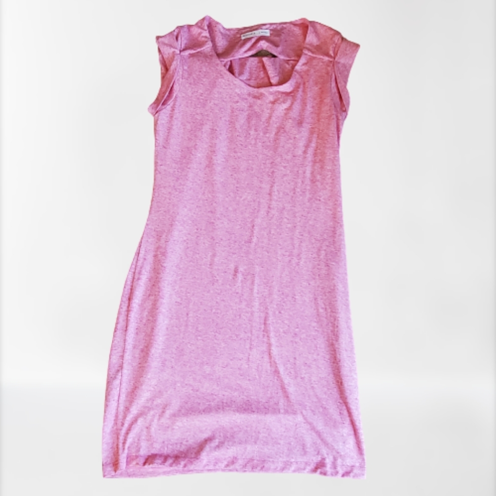 Athleta Charisma drape back pink dress S